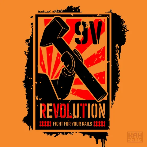 Graphic design artwork by Kevin Hinkle