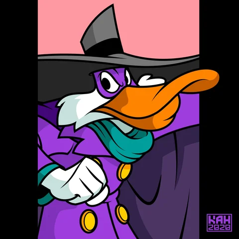 Six Fan Art Darkwing Duck