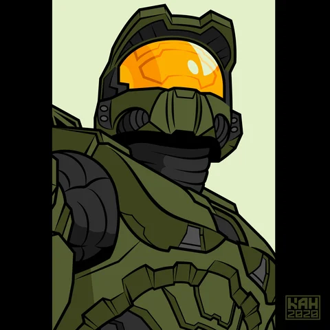 Six Fan Art Master Chief