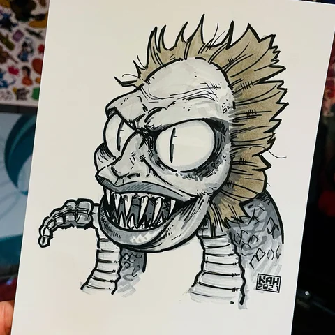 Horror Beetlejuice Snake