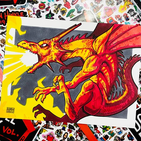 Kickstarer Dragon