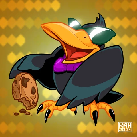 Earth Bound Spiteful Crow