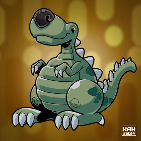 Earth Bound Wetnosaur