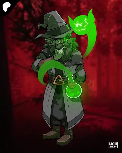 Dark Elf Warlock