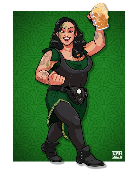 Bella Green Wolf