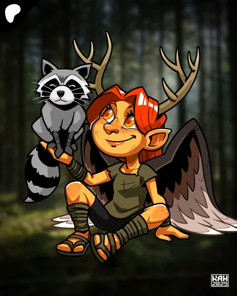Mythical Forest Child
