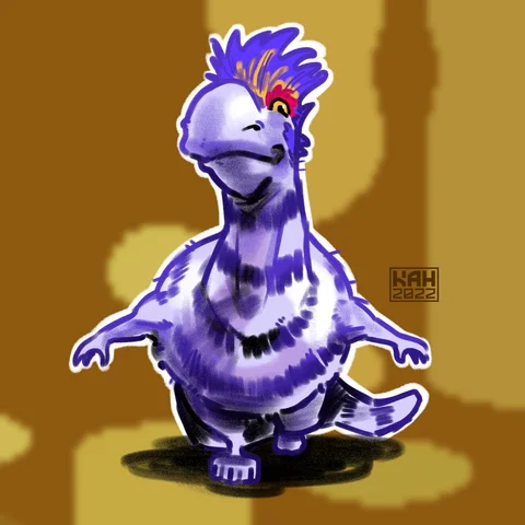 Great Crested Booka