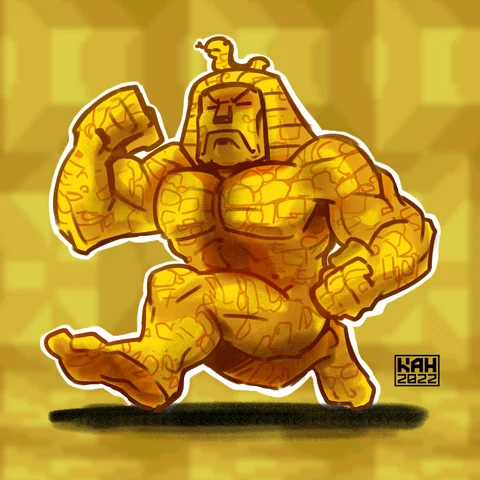 Petrified Royal Guard