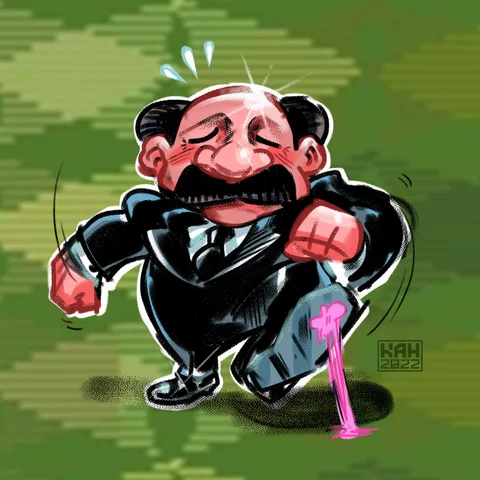 Annoying Old Party Man
