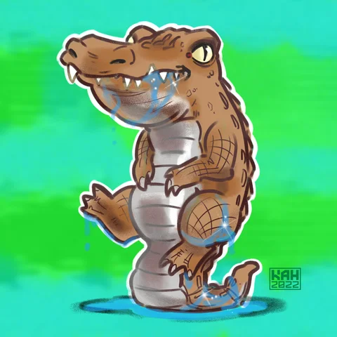 Plaincrocodile