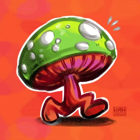 Struttin Evil Mushroom