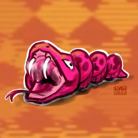 Thirsty Coil Snake